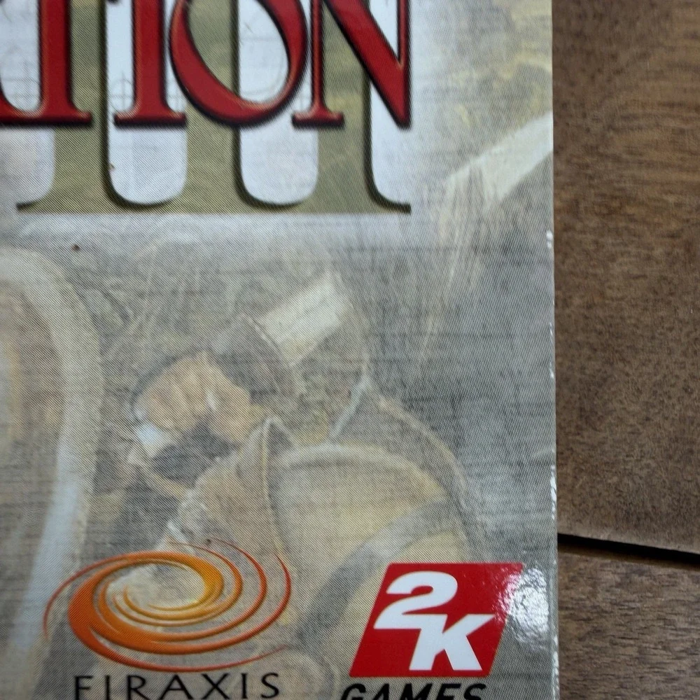 Sid Meier's Civilization III PC CD-ROM Cardboard Gatefold Cover Sealed New